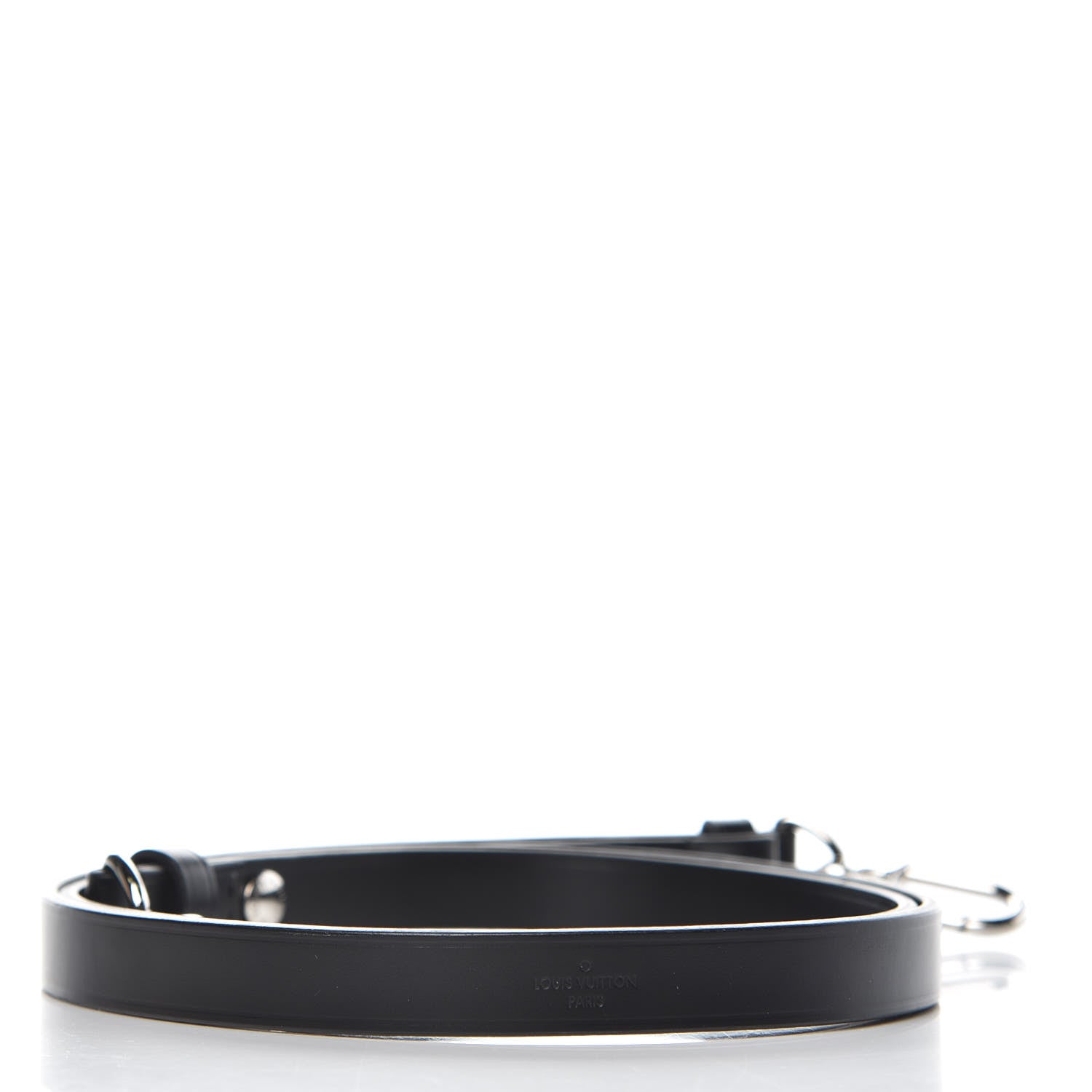 Louis Vuitton Calfskin NeoNoe Shoulder Strap Black 2 of 4