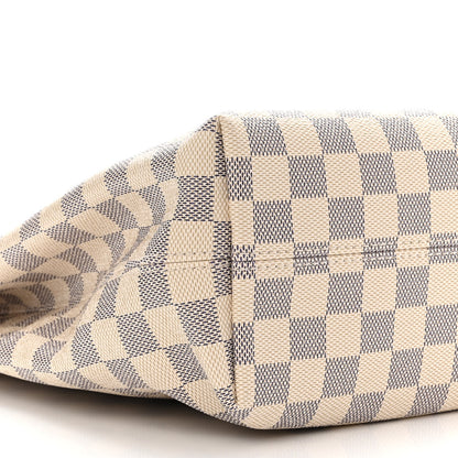 Louis Vuitton Damier Azur Graceful PM Rose Ballerine 8 of 9