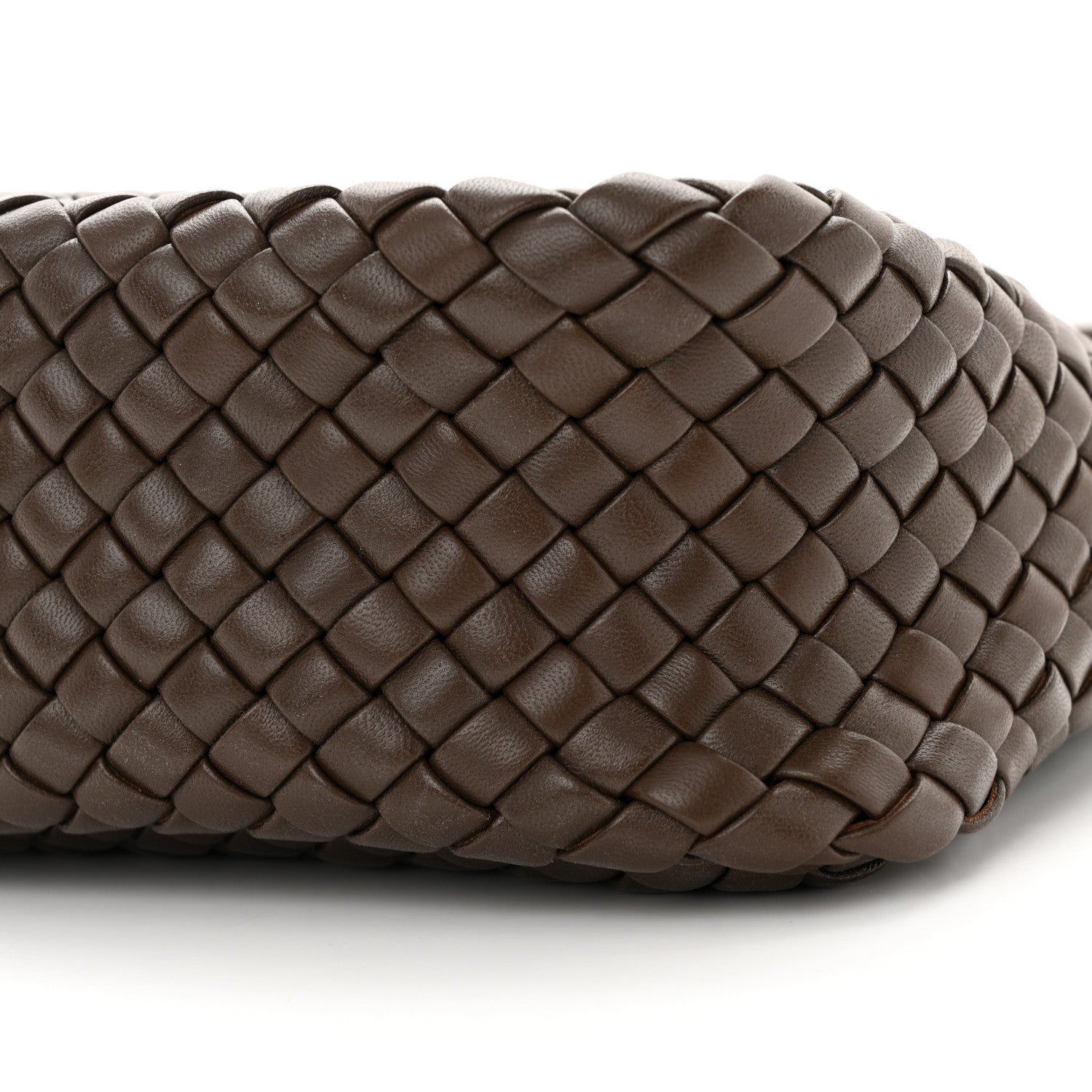 Bottega Veneta Nappa Intreccicio Padded Cobble Shoulder Bag Light Brown 11 of 12