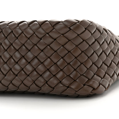 Bottega Veneta Nappa Intreccicio Padded Cobble Shoulder Bag Light Brown 11 of 12