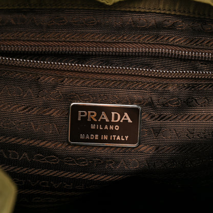 Prada Nylon Vela Small Backpack Green 10 of 13