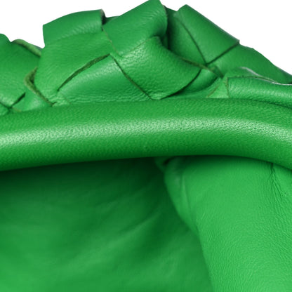 Bottega Veneta Nappa Intrecciato The Pouch Oversized Clutch Parakeet 10 of 15