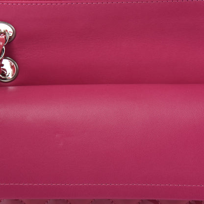 Chanel Patent Quilted Medium Double Flap Fuchsia 8 of 13