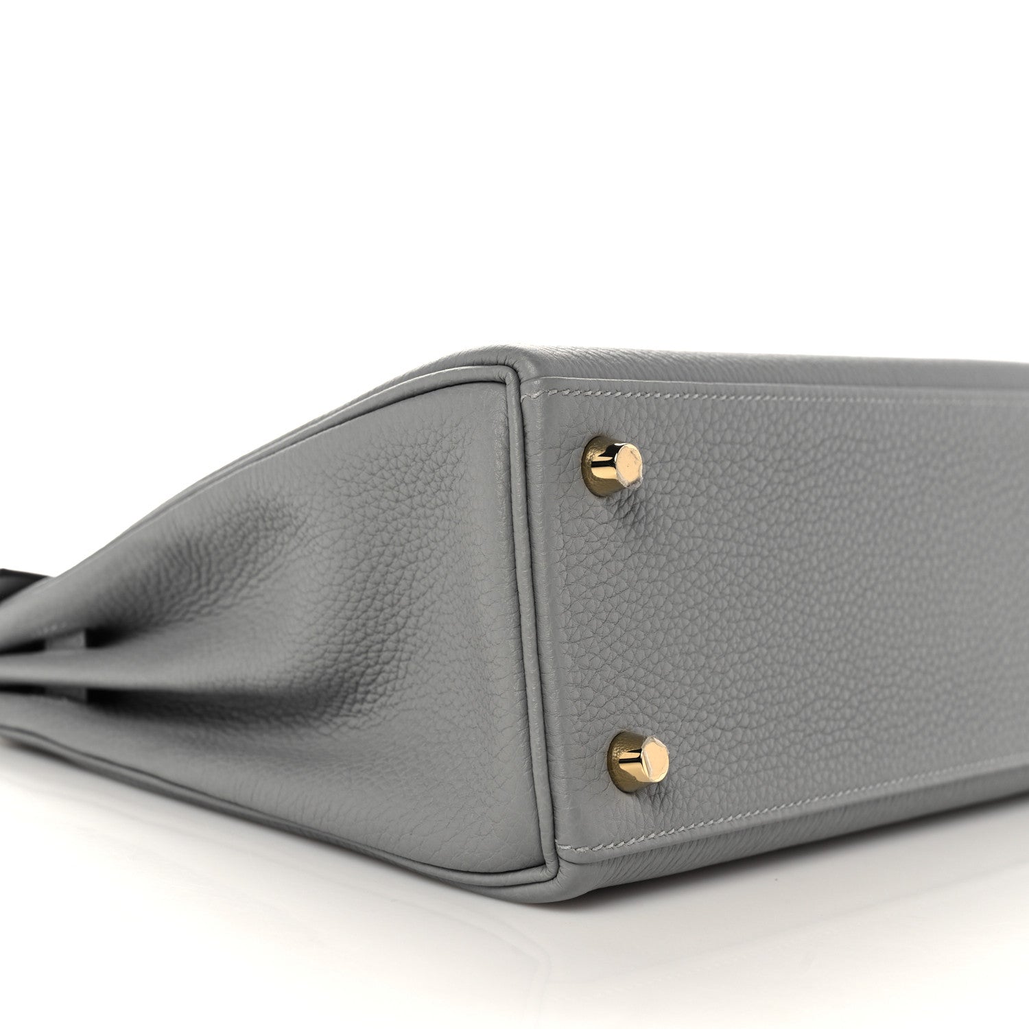 Hermes Togo Kelly Retourne 25 Gris Mouette 8 of 38