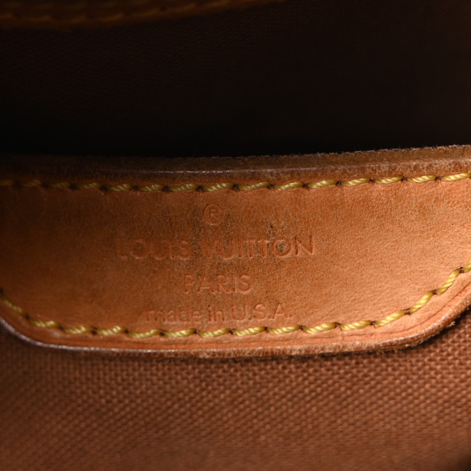 Louis Vuitton Monogram Palermo GM 6 of 9