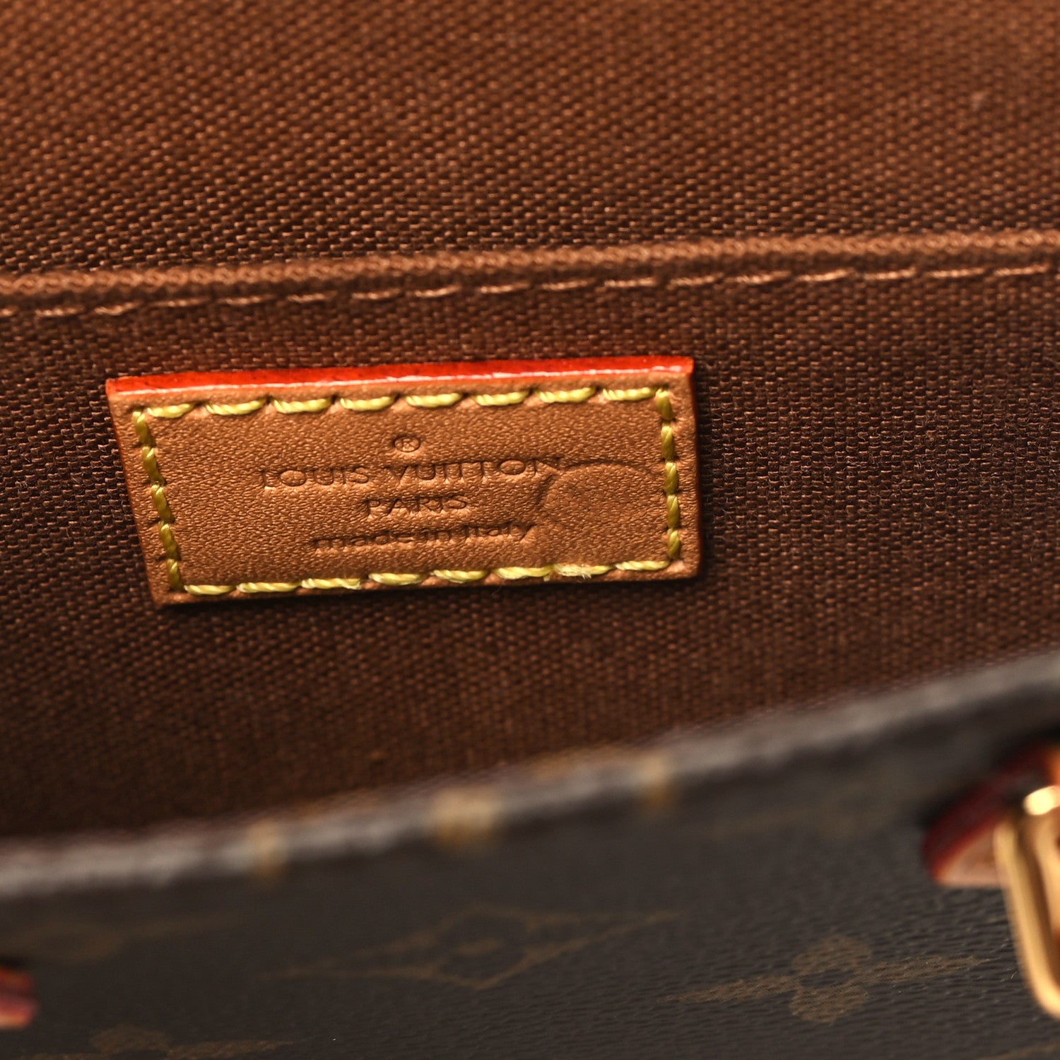 Louis Vuitton Monogram Petit Sac Plat 6 of 10