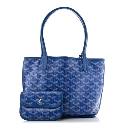 Goyard Goyardine Reversible Mini Anjou Sky Blue 1 of 21