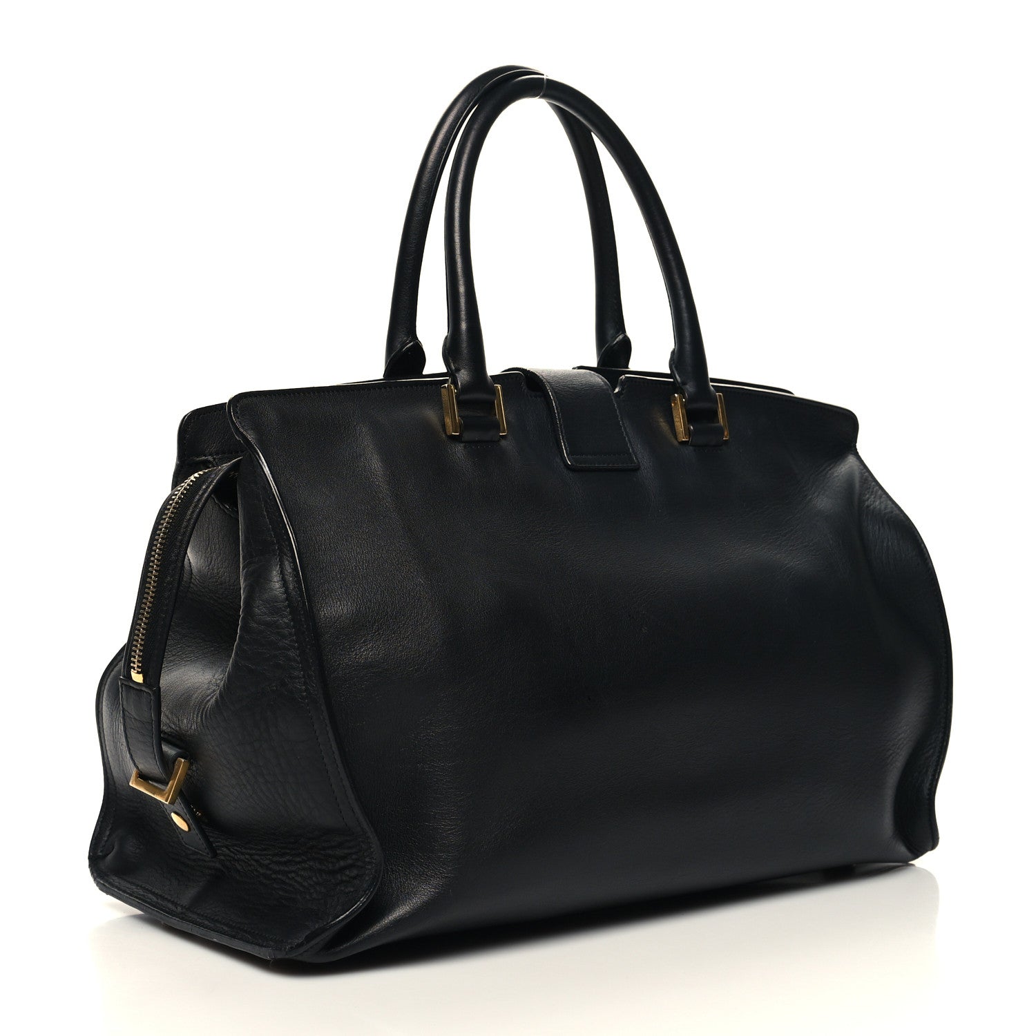 Saint Laurent Calfskin Medium Classic Y Cabas Black 3 of 12