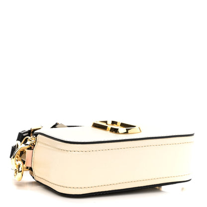 Marc Jacobs Saffiano Small Snapshot Camera Bag New Cloud White Multicolor 3 of 9