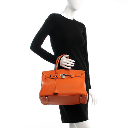 Hermes Togo Birkin 35 Orange 2 of 36