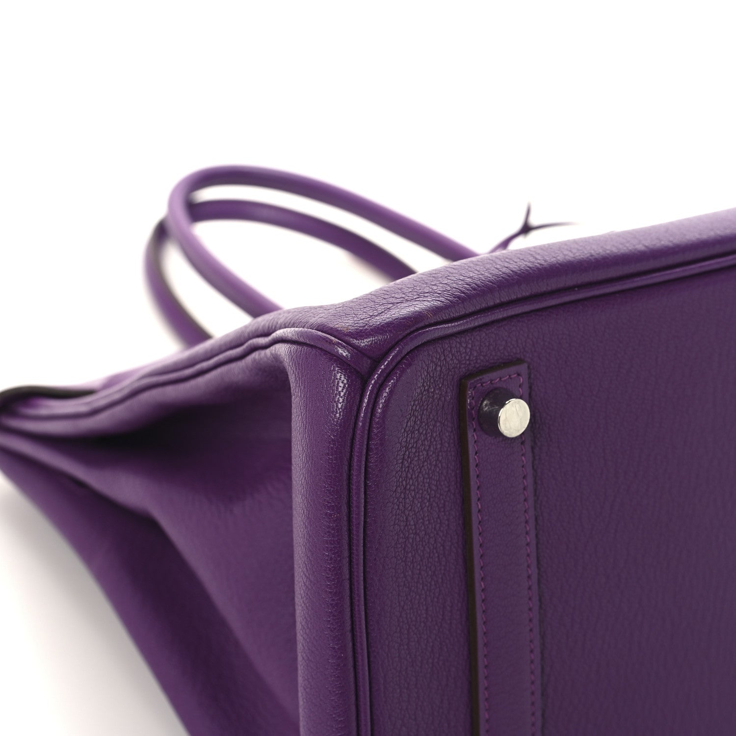 Hermes Chevre de Coromandel Birkin 35 Violet 9 of 15