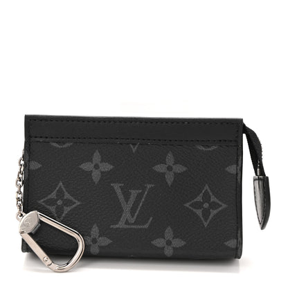 Louis Vuitton Monogram Eclipse Key Pouch Voyage 1 of 7