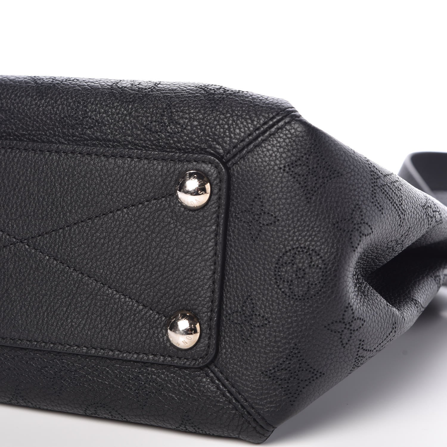 Louis Vuitton Mahina Babylone Chain BB Black 7 of 10