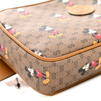 Gucci X DISNEY Mini Vintage GG Supreme Monogram Mickey Mouse Small Belt Bag 85 34 Beige Vintage Sun Oil 9 of 10