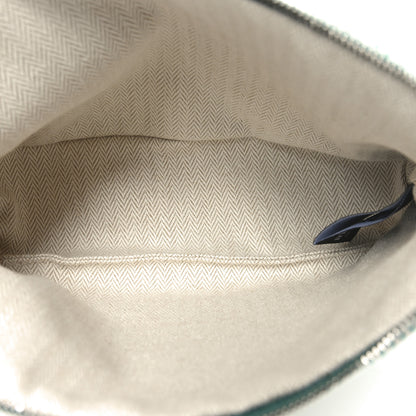 Hermes Cotton Canvas Crazy H Mini Bolide Case Nuage Menthe 5 of 8