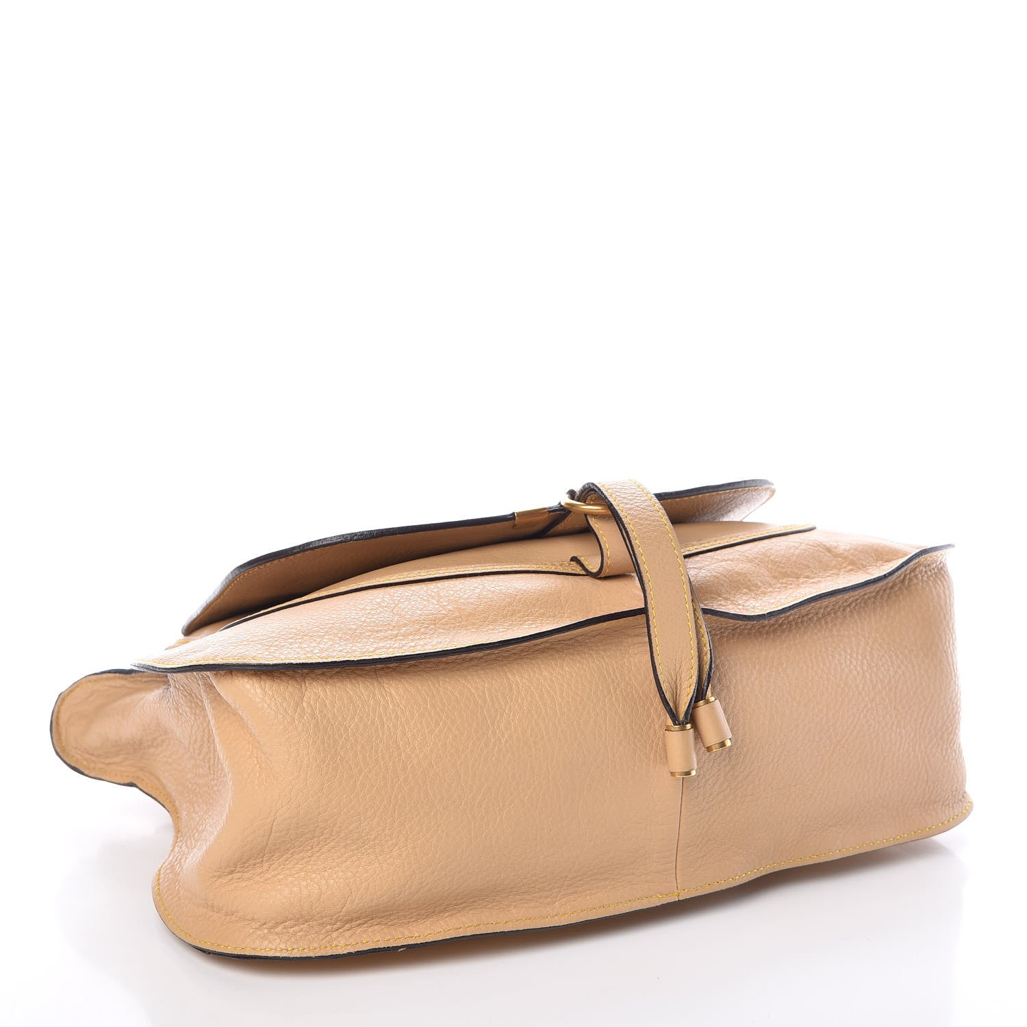 Chloe Calfskin Medium Marcie Satchel Sand Shell 4 of 12