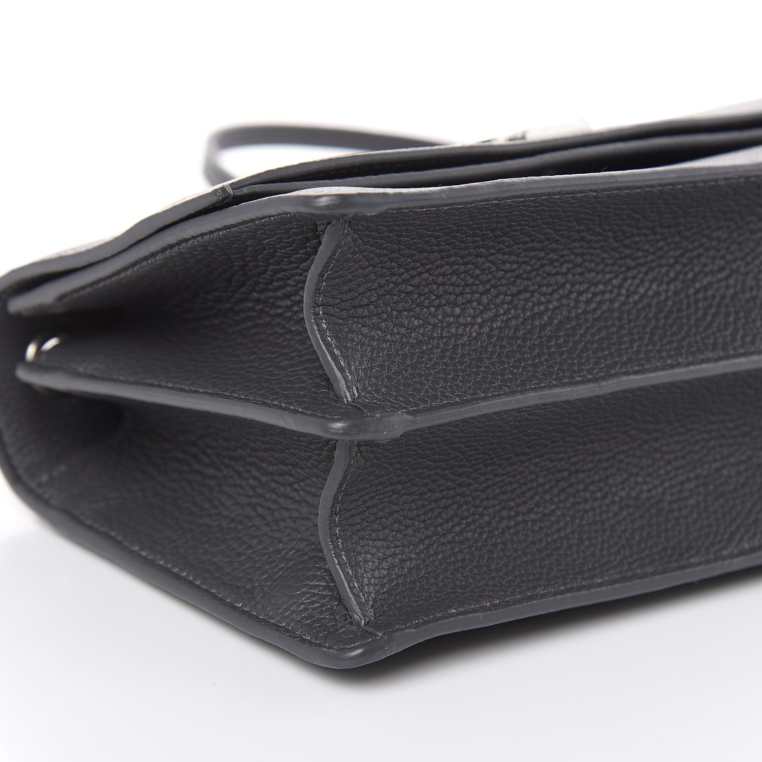 Saint Laurent Grained Calfskin Embossed Monogram Small Sunset Storm 8 of 9