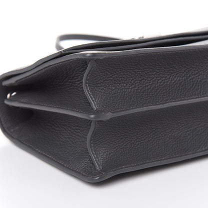 Saint Laurent Grained Calfskin Embossed Monogram Small Sunset Storm 8 of 9