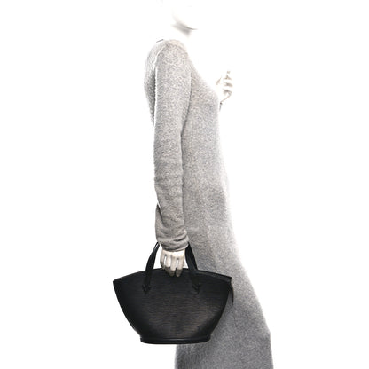 Louis Vuitton Epi Saint Jacques PM Black 2 of 9