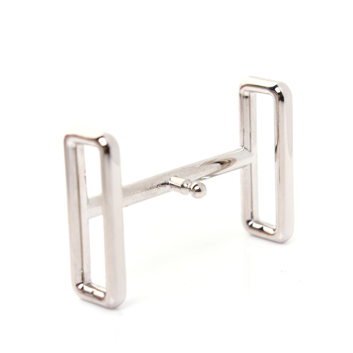 Hermes Palladium 32mm Idem H Belt Buckle 4 of 5