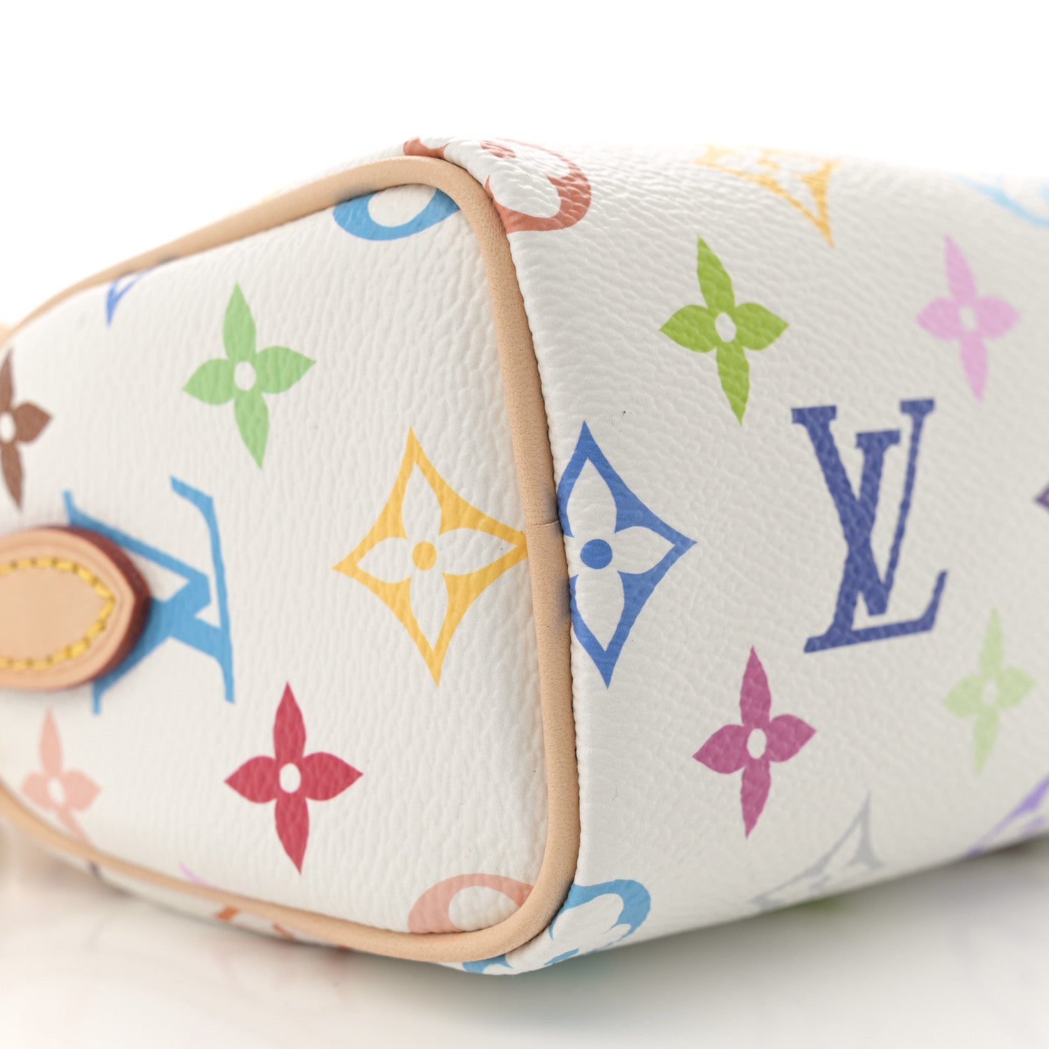 Louis Vuitton LV X TM Monogram Multicolor Nano Speedy White 8 of 9