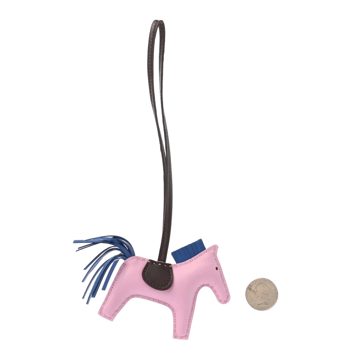 Milo Lambskin Grigri Rodeo Horse Bag Charm PM Mauve Sylvestre Bleu France Rouge Sellier