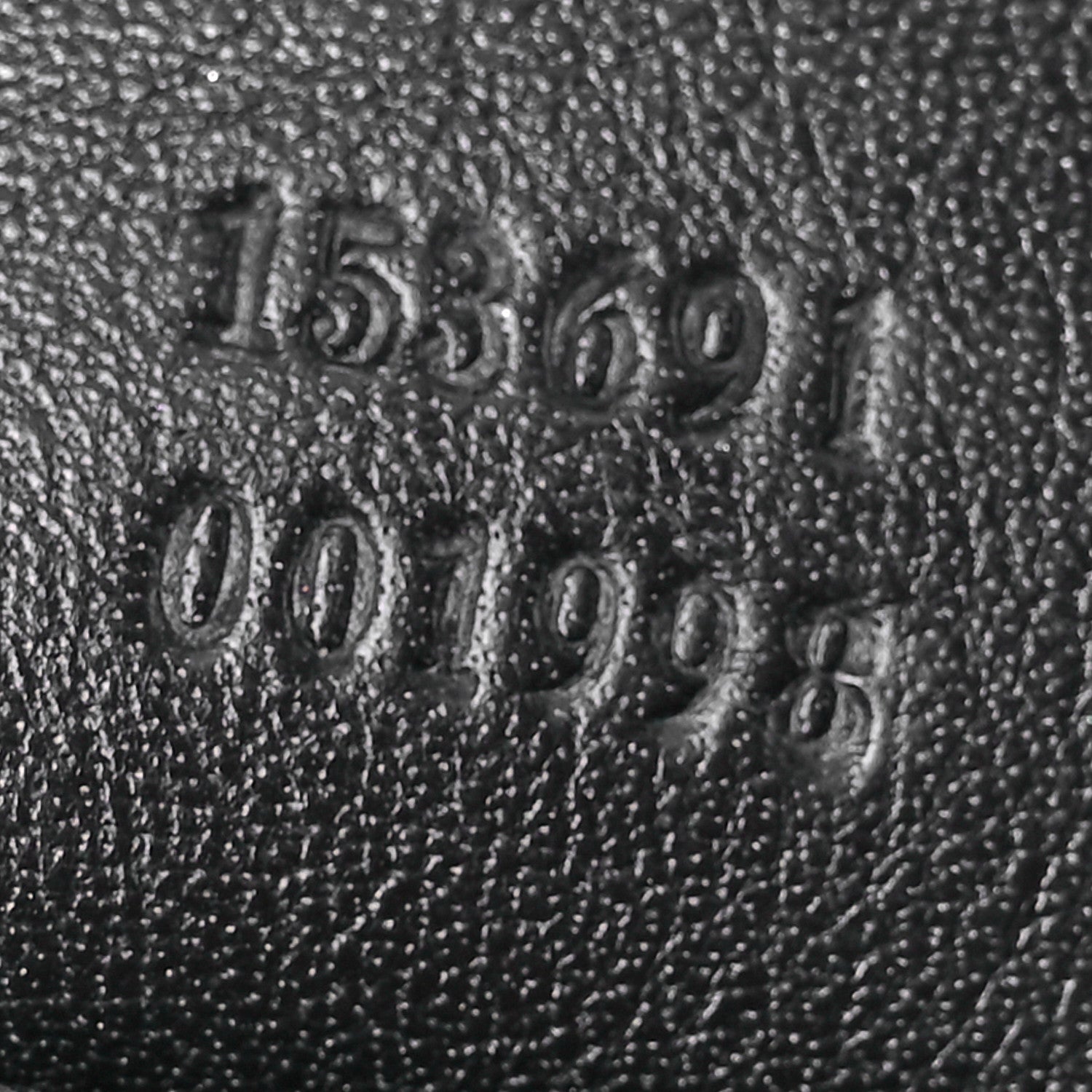 Gucci Calfskin Embossed Monogram Studded Pelham Messenger Bag Black 7 of 12