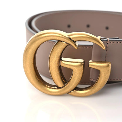 Gucci Calfskin Double G 40mm Belt 70 28 Porcelain Rose 5 of 5