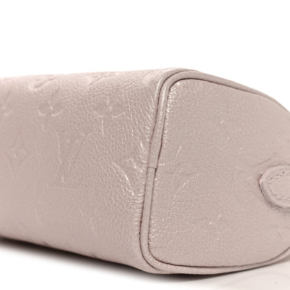 Louis Vuitton Empreinte Monogram Nano Speedy Snowy Pearl 9 of 9
