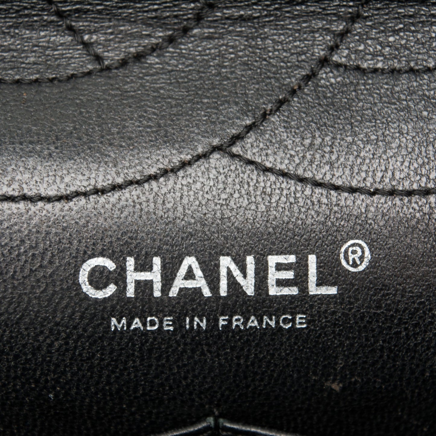 Aged Calfskin Quilted 2.55 Reissue 227 Flap Black
