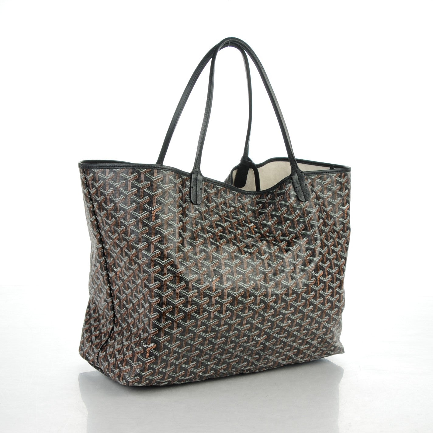 Goyard Goyardine Saint Louis GM Black 3 of 8