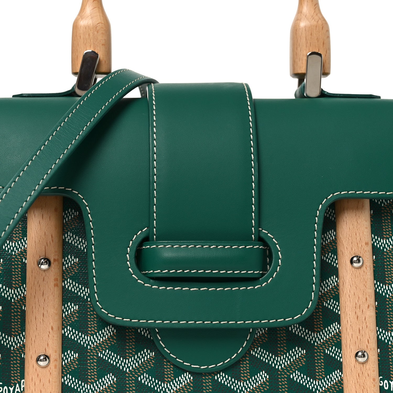 Goyard Goyardine Saigon PM Green 6 of 8