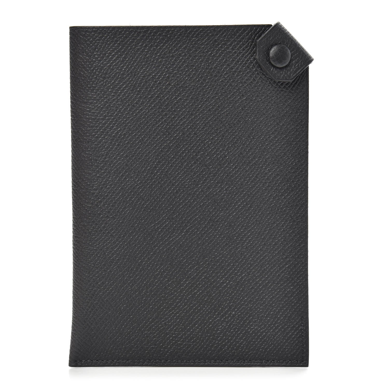 Hermes Epsom Tarmac PM Passport Holder Black 1 of 7