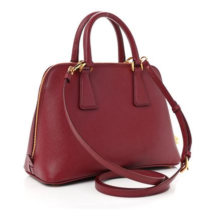 Prada Saffiano Lux Small Promenade Tote Cerise 3 of 10