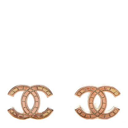 Chanel CC Earrings Gold 1 of 4