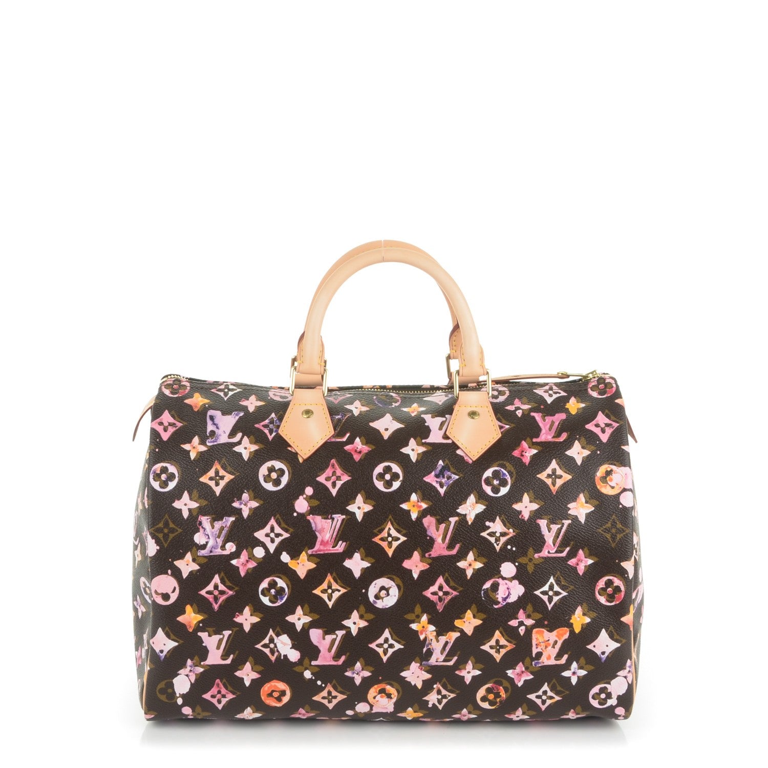 Louis Vuitton Watercolor Aquarelle Speedy 35 Brown 1 of 7