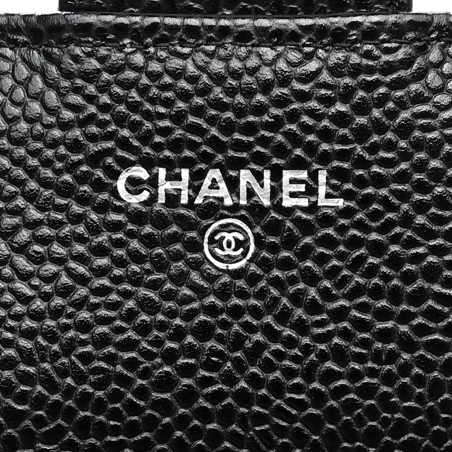 Chanel Caviar Quilted Large Gusset Flap Wallet Black 6 of 12
