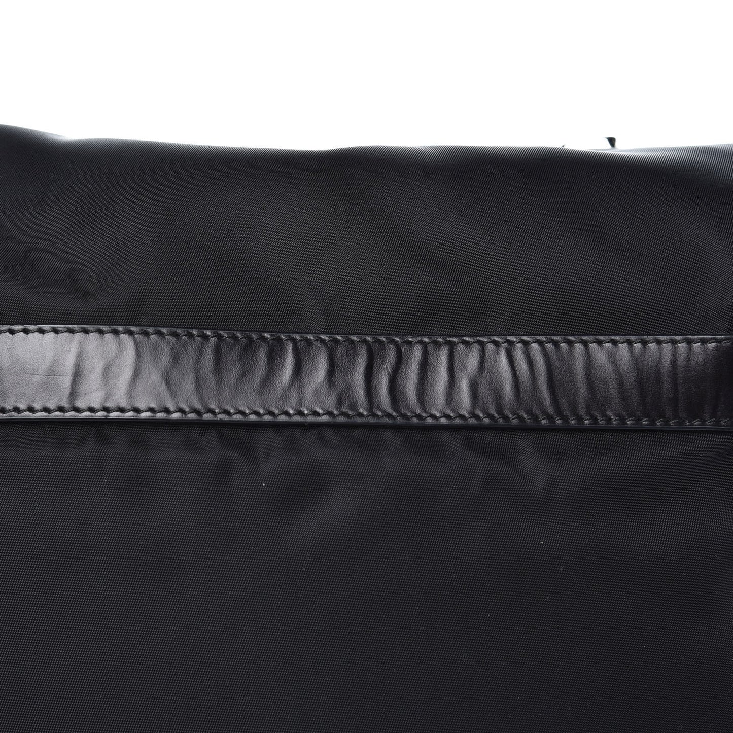 Tessuto Nylon Messenger Bag Black