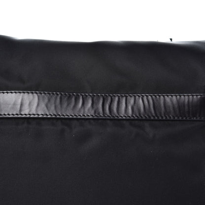 Prada Tessuto Nylon Messenger Bag Black 12 of 12