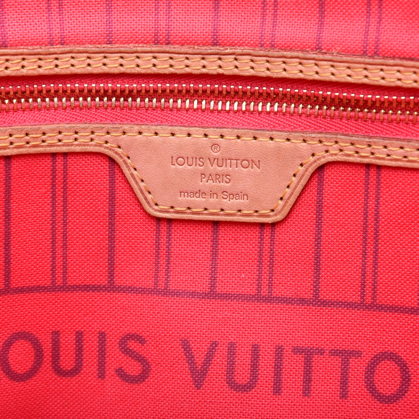Monogram V Neverfull MM Grenade