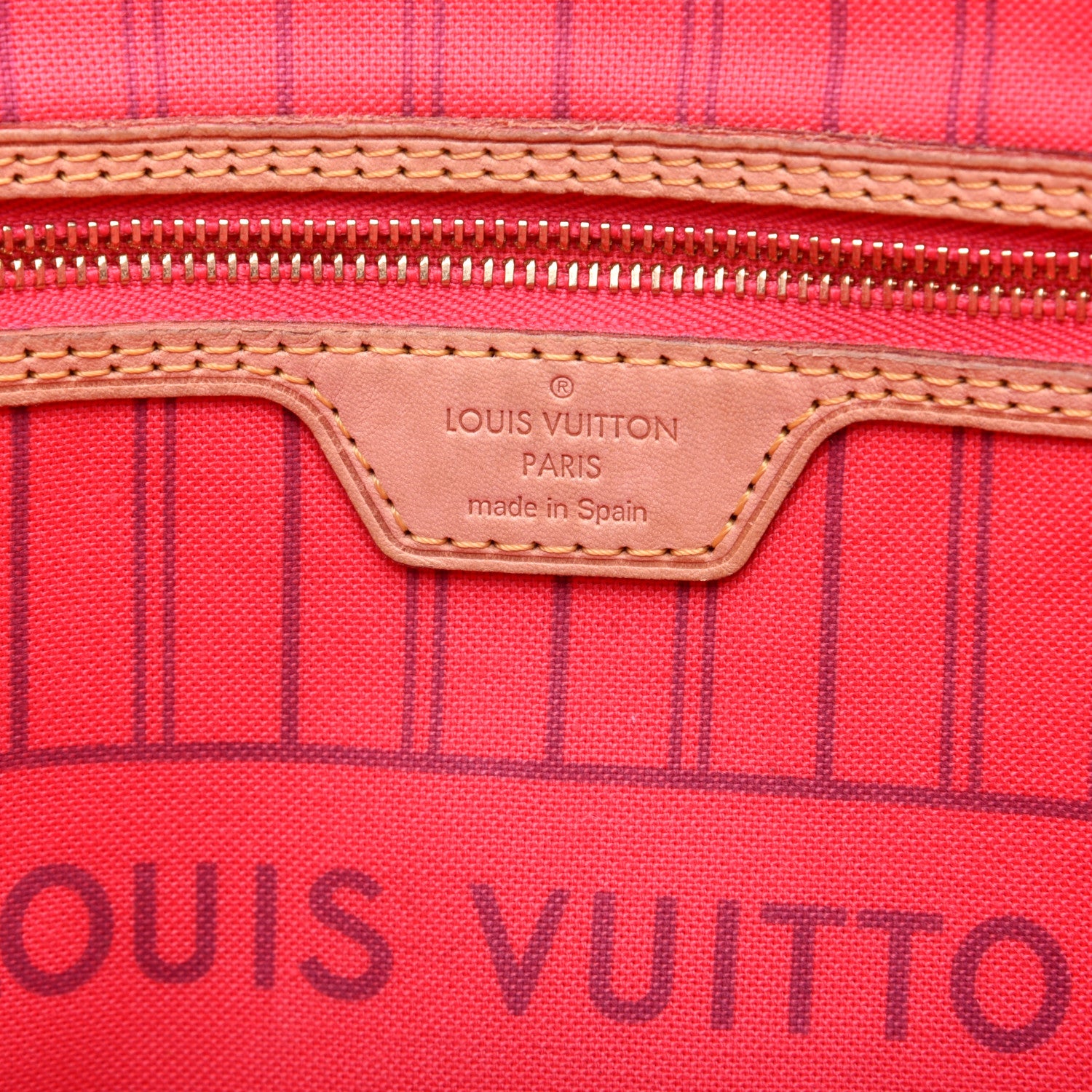 Louis Vuitton Monogram V Neverfull MM Grenade 8 of 14