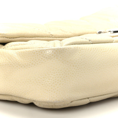 Chanel Glazed Caviar Quilted Small Nature Flap Bag Beige 8 of 9