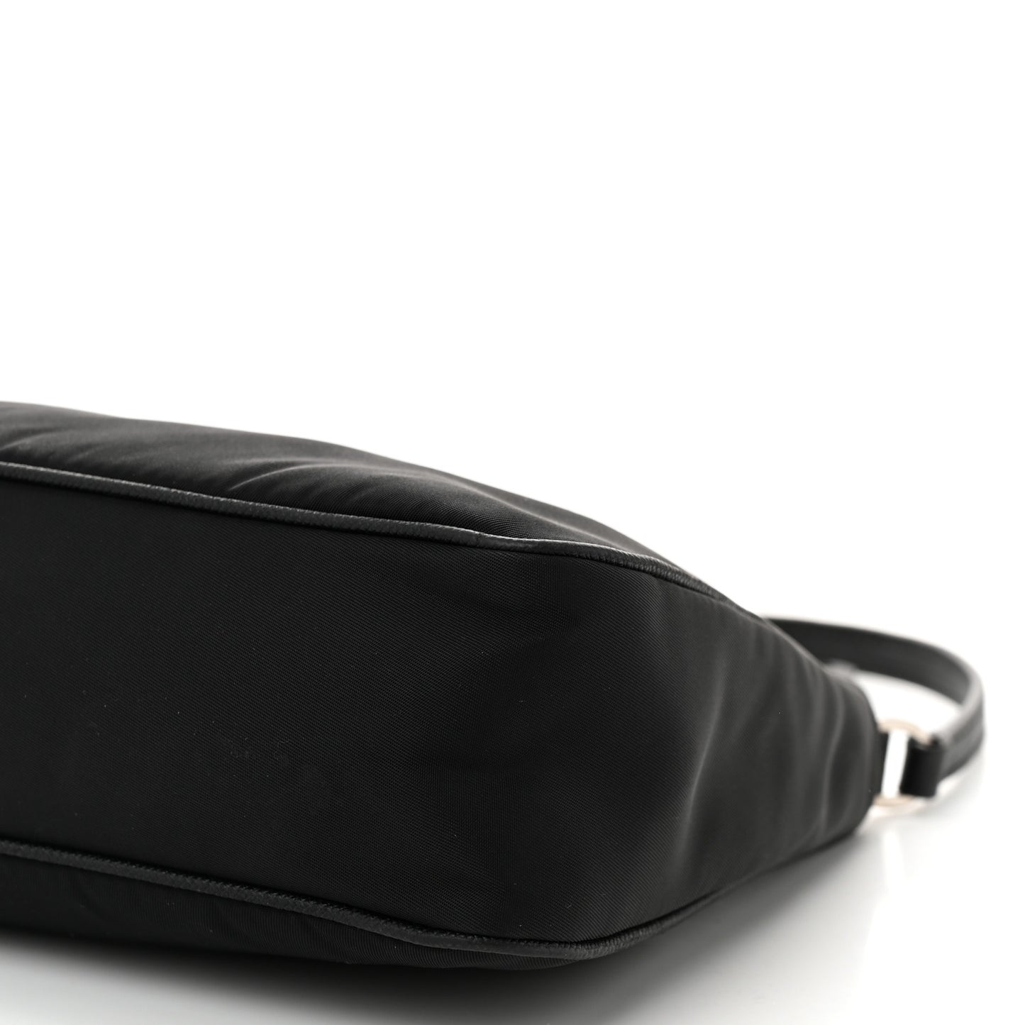 Tessuto Nylon Saffiano Mini Re-Edition 2005 Bag Black