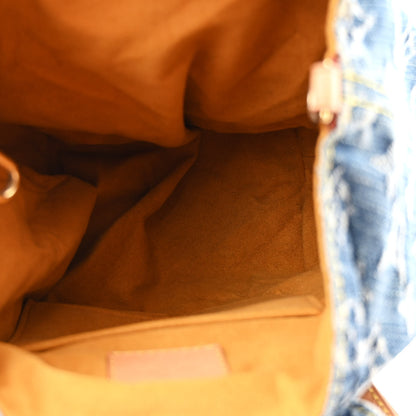 Louis Vuitton Denim Sac a Dos Backpack PM Blue 5 of 10