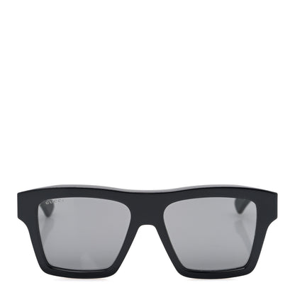 Gucci Acetate Rectangle Sunglasses GG0962S Black Khaki 2 of 8