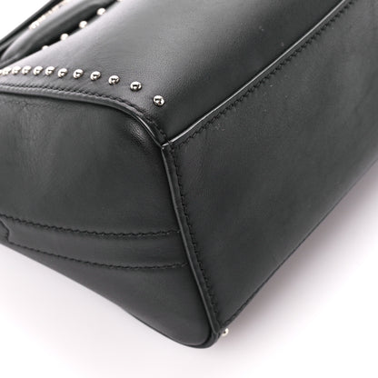 Givenchy Calfskin Small Studded Antigona Beauty Wristlet Black 10 of 11