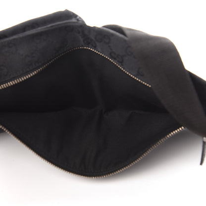 Gucci GG Monogram Double Pocket Belt Bag Black 5 of 10