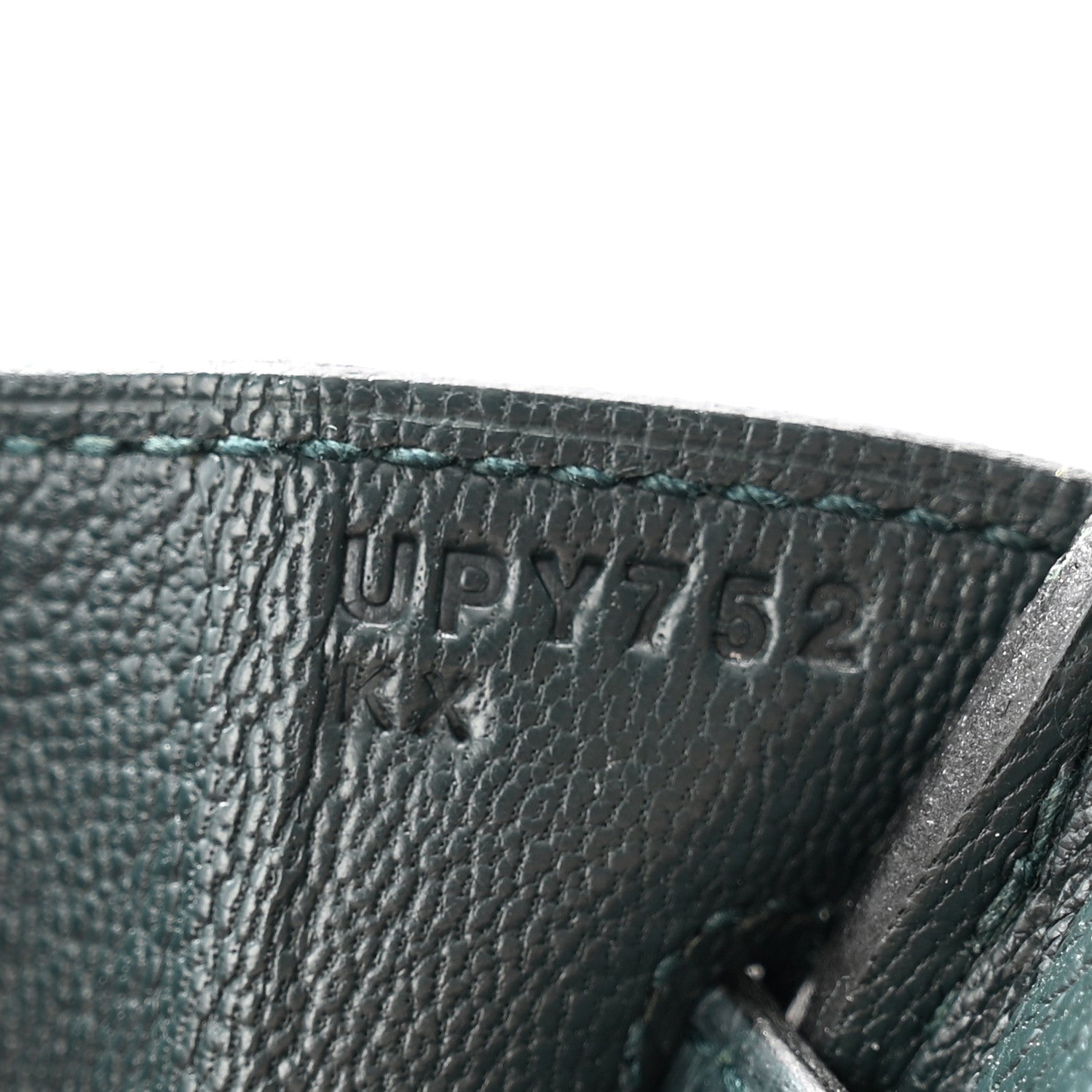 Hermes Togo Birkin 25 Vert Cypress 7 of 11