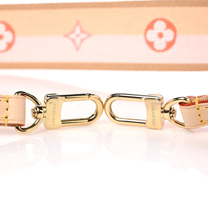 Louis Vuitton Jacquard Speedy Bandouliere 20 Shoulder Strap Pink Orange 3 of 3