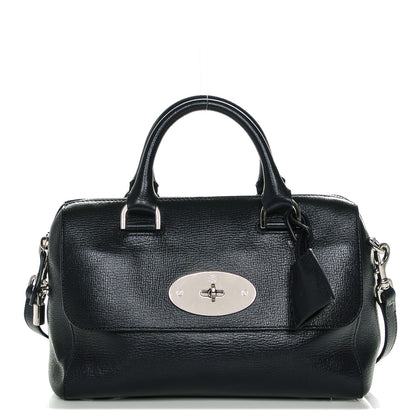 Mulberry Glossy Goatskin Small Del Rey Satchel Midnight 1 of 7